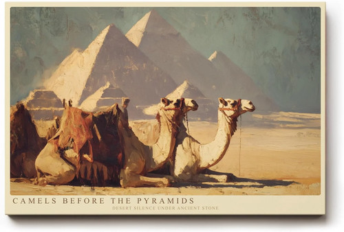Sinus art wandbild camels - sinus,