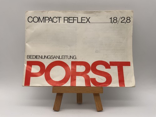 Porst compact reflex 2 8 - porst, 1,8/2,8