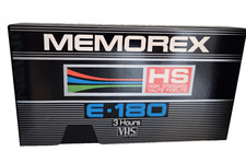VHS Leerkassetten Memorex