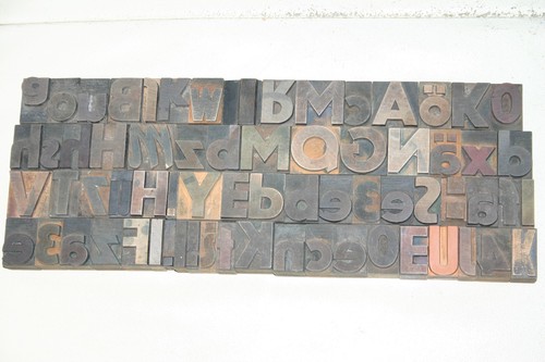 Holzbuchstaben 36mm lettern - 68,