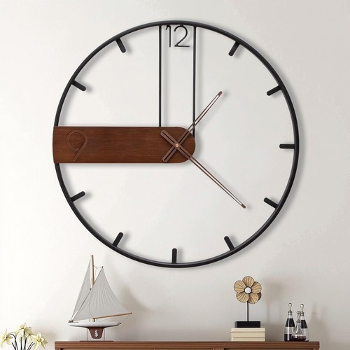 Wanduhr holz groß - holz, cm
