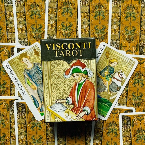 Visconti mini tarot deck - mini,