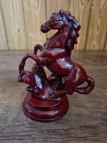 Keramik figur pferd braun - keramik,