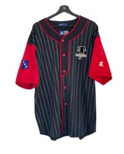 Starter Atlanta Falcons ATL Baseball striped jersey NFL Black/ Red Large