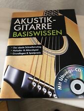 LERNBUCH AKUSTIK GITARRE - BASISWISSEN MIT ÜBUNGS CD