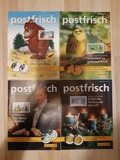 Postfrisch - Das Pilatelie-Journal der Deutschen Post - 4 Hefte des Jahres 2019