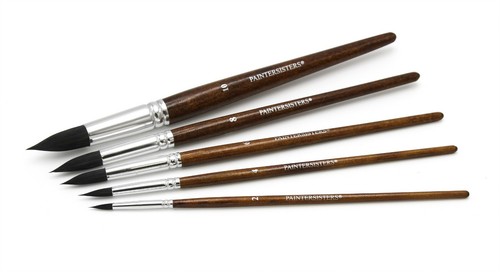 Aquarell pinselset rund gr - aquarell,