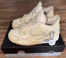 Nike Air Jordan 4 Off White Sail US9 EU42,5 UK8 US10,5W