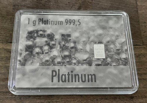 Platinbarren platin 999 5 - 1g,