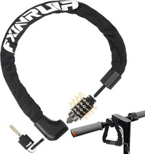 E Scooter Schloss Fahrradschloss, Schweres Sicherheitsschloss mit 4-stellig Code