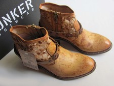 BUNKER echt LEDER Stiefelette