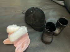 Set 6 Baby Born Puppen Reiter Stiefel Helm  ,    Zapf Creation Pferd Mädchen