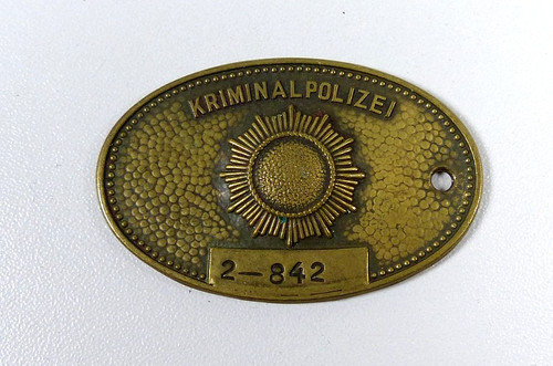 Original alte ddr kripomarke - alte,