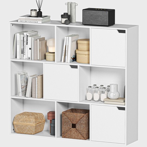Homcom bücherregal - homcom, 9