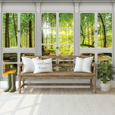 Vlies fototapete fensterblick - vlies,