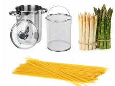 Spargeltopf Kochtopf EDELSTAHL