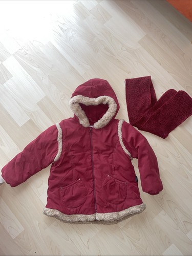 Mädchen jacke mantel - mädchen, schal
