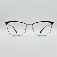 Prada Brille Damen oval grau