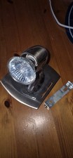 Halogen Licht Strahler Decken Lampe 50 Watt  Edelstahl Einflammig