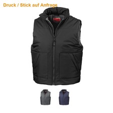 RESULT Fleece Weste Herren