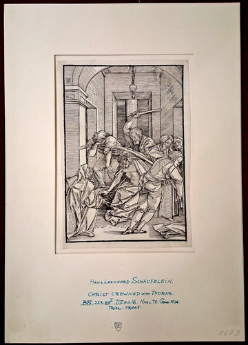 Holzschnitt christus mit - holzschnitt, „christus