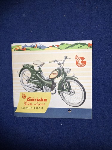 Göricke prospekt mopeds - prospekt,