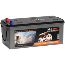 Agm batterie 200ah 12v - batterie,
