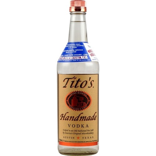 Titos handmade vodka 40 - handmade, 0,7l