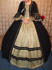 Barock Kleid, Rokoko Kleid