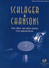 Akkordeon Noten : Schlager &