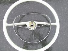 Opel Kadett A Huppenring mit Lenkrad Hellgrau Steering wheel with horn ring