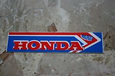 Original Motorrad Aufkleber Honda Schriftzug rot-weiß-blau ca. 1980