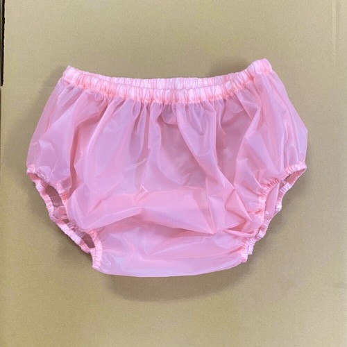 Soft pvc gummihose glatt - glatt, rosa