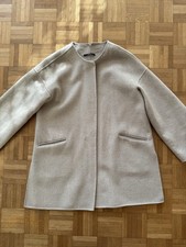 ZARA Kurzmantel In Beige