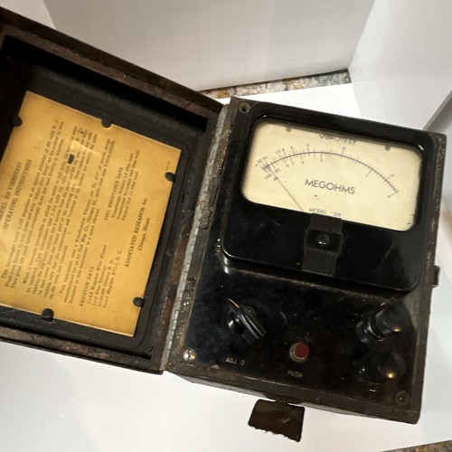Vibrotest megohmmeter model - vibrotest,