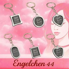 Schlüsselanhänger Foto Bild Herzform Kette Schlüsselring Valentinstag Geschenk