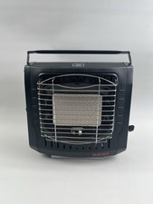 Gas-Heizstrahler Kanzelheizung 2000 Watt tragbar in schwarz