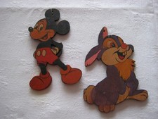 1950er Laubsägearbeit Disney