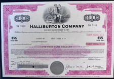 2 Stück Halliburton Company