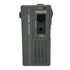 Philips Pocket Memo 390 Diktiergerät Aufnahmegerät Mini Cassette - DEFEKT✅