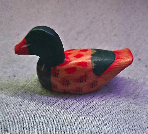 Kleine holzspielzeug tierfigur - kleine,