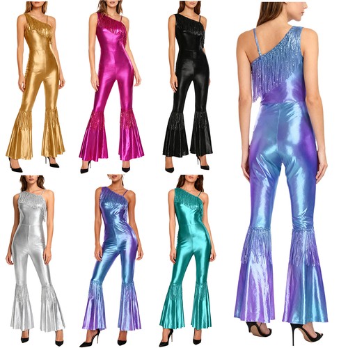 Damen disco outfit - damen, overall