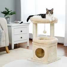 PAWZ Road Kratzbaum Katzenbaum Sisal Katzenkratzbaum Kletterbaum für Katzen 68cm