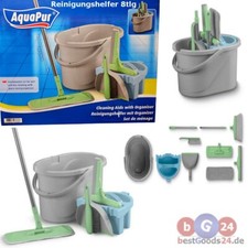 Wischmop mit Eimer 8tlg. Nass