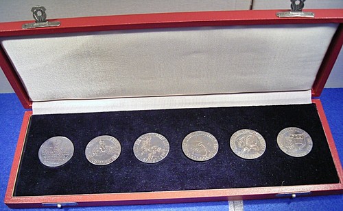 015 ddr medaillen set - 015,