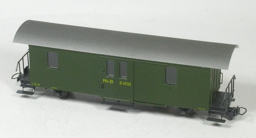 H0e gepäckwagen 4032 rhb - d,