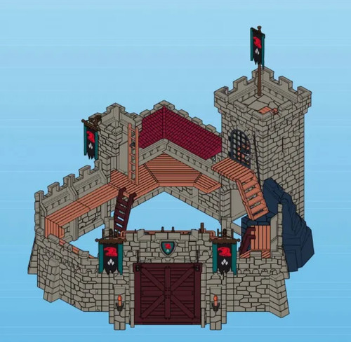 Playmobil falkenritterburg - *,