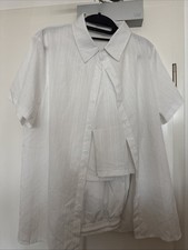 Weiße Strand Outfit Herren (2 Teile)