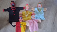 5 Handpuppen KASPERLE THEATER Kasperle-Theater Figuren