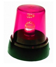 LED Signallampe "Pink" Rundumlicht Partylicht Discolampe Diskolampe Partyleuchte